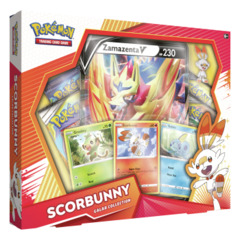 Pokemon Galar Collection Box - Scorbunny with Zamazenta